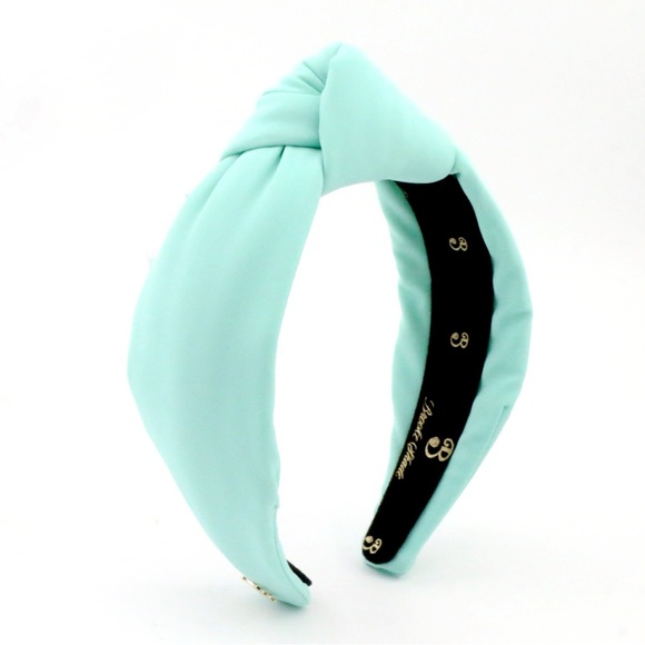 312. The Brooke Shade Ice Blue Neoprene Headband main image 5